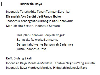 Gambar Lagu Indonesia Raya Perlu Kita Revisi Tidak Irsatu2 Gambar Lagu Indonesia Raya Perlu Kita Revisi Tidak Irsatu2