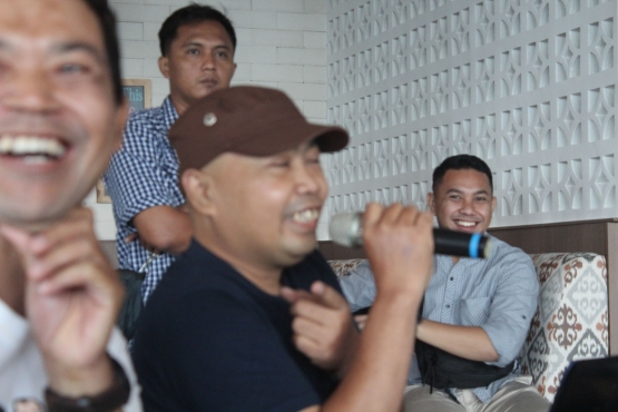 Senda Gurau Para Kompasiner ketika Sesi Tanya Jawab (Dokpri)