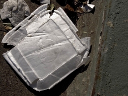 selain tidak hanya hampir mustahil untuk di daur ulang, styrofoam juga telah diketahui sebagai pemicu kanker. Sumber: getty image