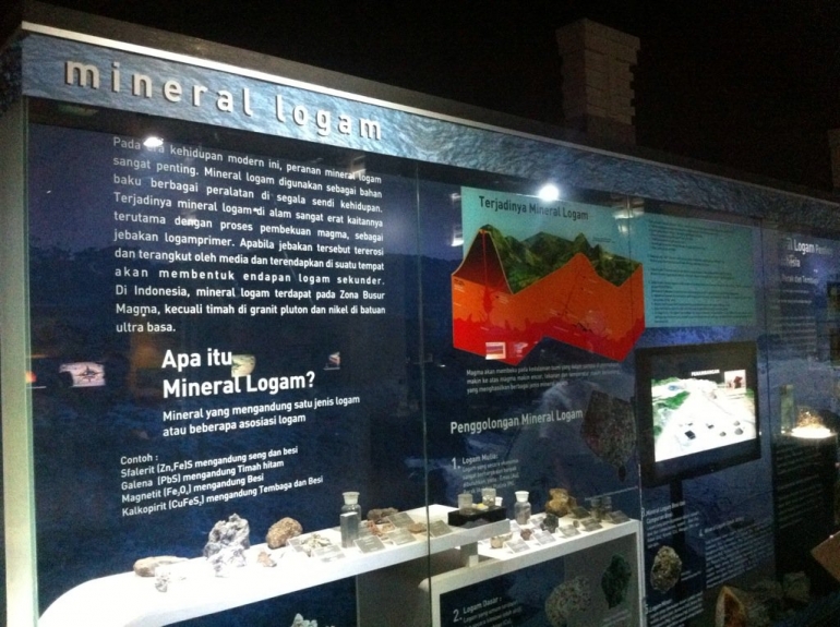 Salah satu diorama Museum Geologi (Foto: Ardiansyah)