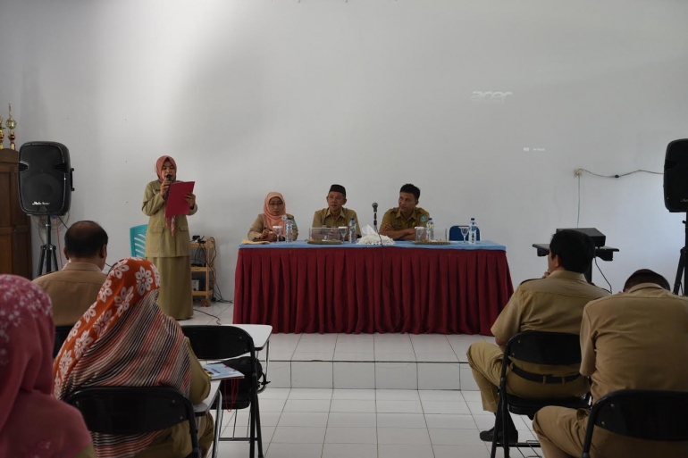 Pertemuan Sekda Bangka dengan kepala SMA/SMK (Dok Humas Bangka