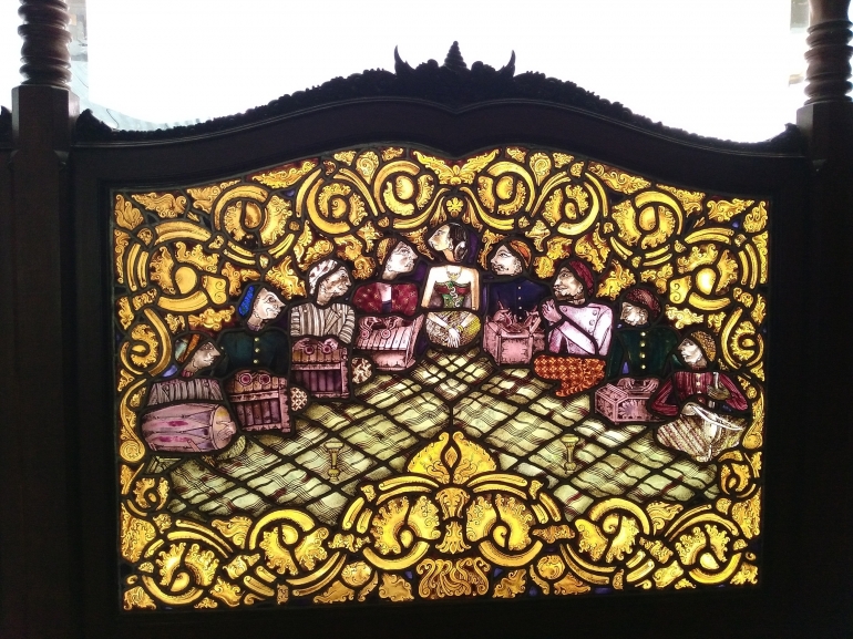 Lukisan Gamelan dan Pernikahan (dok. Andini Harsono)