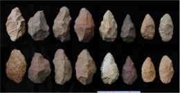 kepingan batu purba yang selama ini dipercayai hanya manusia saja yang dapat membuatnya. Sumber: www.livescience.com