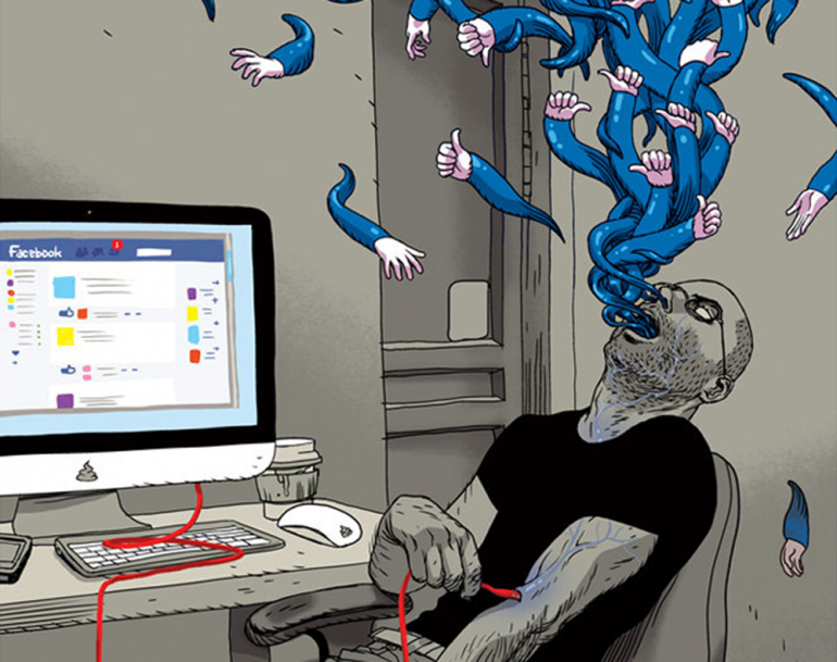 Ilustrasi: laughingsquid.com - Asaf Hanuka