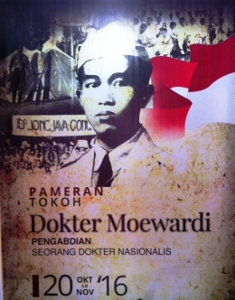 Poster pameran tokoh Dokter Moewardi di Museum Sumpah Pemuda. (Foto: BDHS)