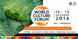 Poster World Culture Forum 2016. (Foto: Panitia WCF 2016)