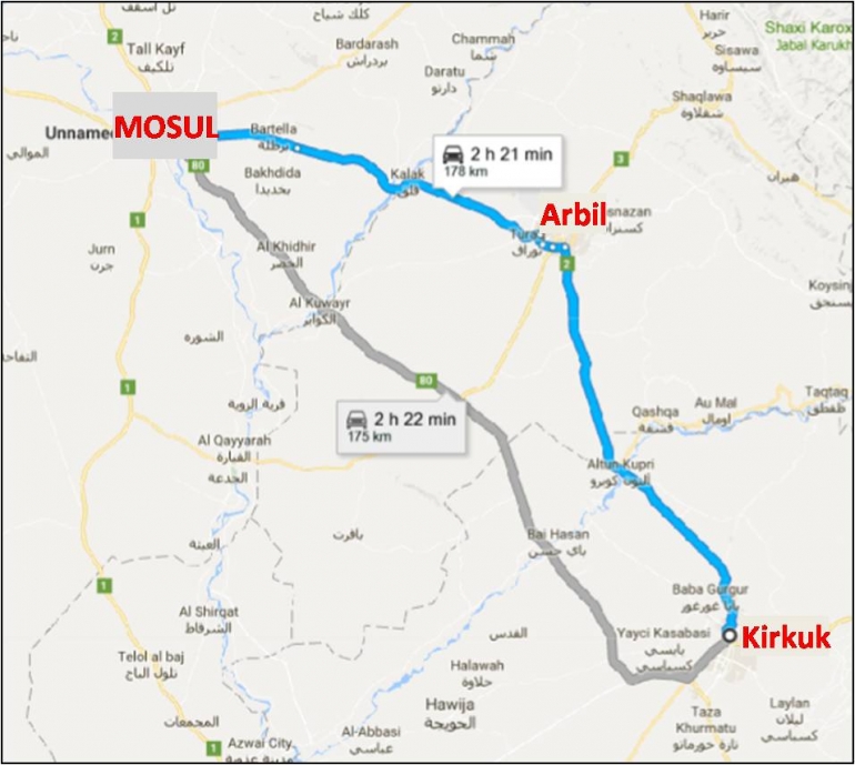 Sumber peta: google map, diolah