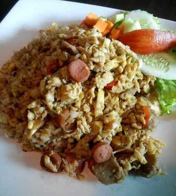 Nasi Goreng Gila yang Pedasnya Bikin Nagih (dokpri)