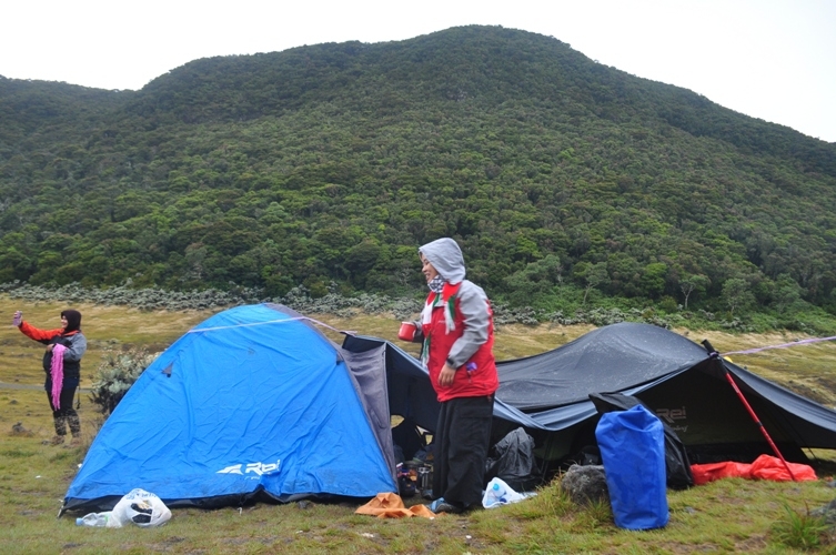 Tenda kami (Dok. Yani)