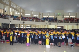 Prosesi Wisuda Universitas Mataram, 24 Oktober 2016