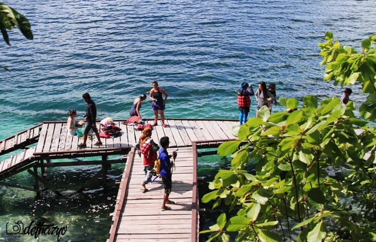 bersiap berenang/ dethazyo