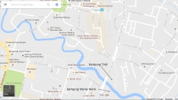 STRATEGIS. Kedua kampung tersebut berada tidak jauh dari pusat kota Malang. Dari stasiun Malang pun cukup dekat, bisa ditempuh dengan berjalan kaki. Di sekitar Jalan Panglima Sudirman ada beberapa lahan luas kosong, bisa juga dipergunakan sebagai lahan parkir terutama bagi bis. Diolah dari Google Map