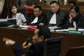 Pengadilan Jessica KW di pengadilan Jakarta Pusat (Foto: Metrotvnews.com)