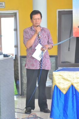 5. Bapak Happy Yulianto, Ketua Ikatan Keluarga Kristen (IK3) Desa Kebonagung. (Dok.Rendy Kurniawan)
