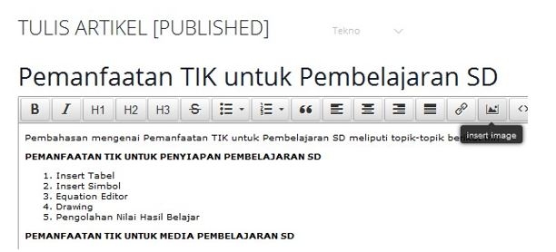 Gambar 38. Tools Insert Image