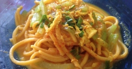 Mie Gomak/Tobanese Spaghetti. Sumber: cookpad.com