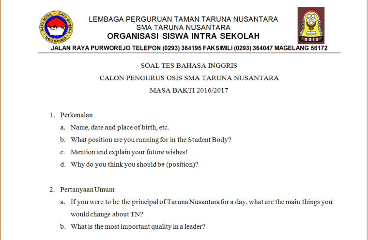 Masih Ragu Mau Gabung Osis Baca Ini Dulu Halaman All