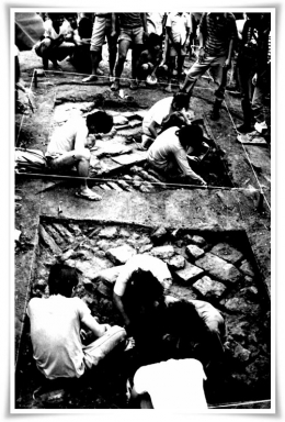 Ekskavasi arkeologi era 1970-an (Dok. Edhie Wurjantoro)