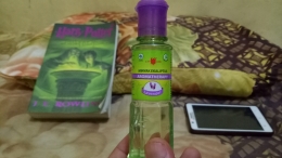 Kayu Putih Aromatheraphy aroma lavender dan novel, kombinasi hebat menyambut mimpi indah (Dok. Pribadi)