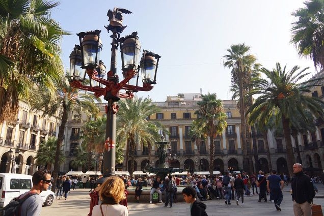 Placa Reial di Barri Gotic (dok pribadi)