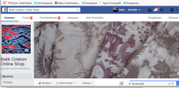 Foto layar FB Batik Cirebon Online Shop (Dok Pri)