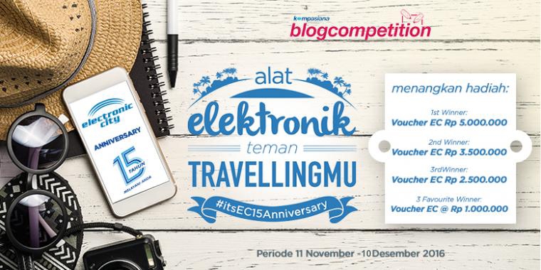 Blog Competition Alat Elektronik Teman Travelling-mu