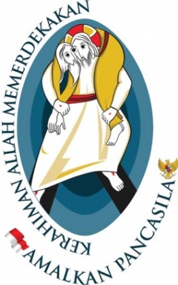 Logo versi Indonesia. Sumber: www.kaj.or.id