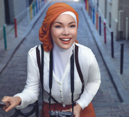 model-hijab-terbaru-ala-dewi-sandra