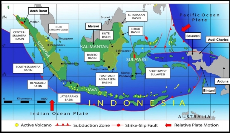 Lokasi utama potensi batubara.