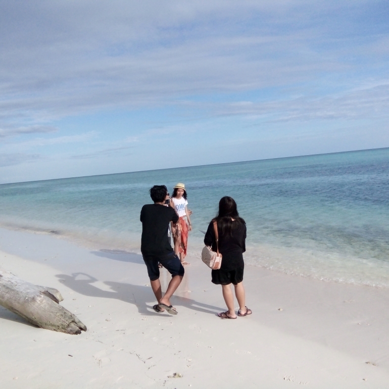 Pulau rangit yang bersih dan masih perawan 9dokumentasi pribadi)