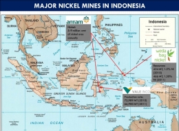 Pertambangan nikel di Indonesia.
