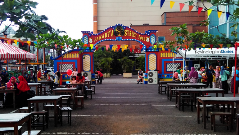 Jakarta street food festival tahun ini digelar di Mall Kelapa Gading La Piazza 