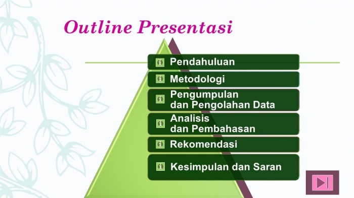Penyiapan Materi Presentasi untuk Sidang Skripsi oleh ...