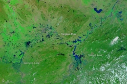 Luasan wilayah banjir bulan juli 2016 di Cina. Sumber: floodlist.com/ 