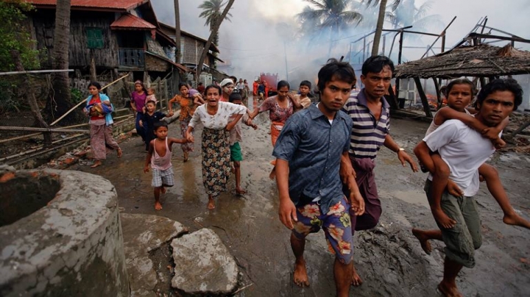 Kondisi terkini Rohingya. Sumber: ACT/Reuters