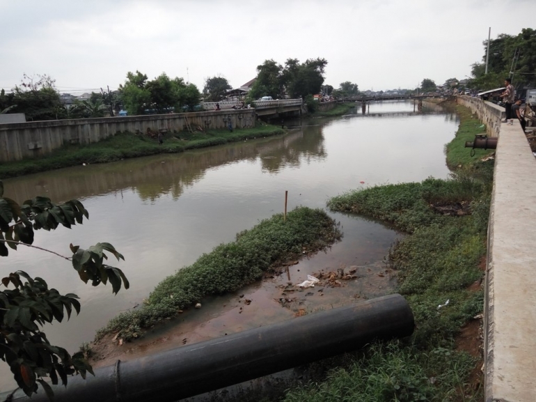 Hanya dua sungai di Jakarta, yakni Sungai Cengkareng Drain dan Kali Krukut yang dapat digunakan sebagai air baku air bersih. Namun, kualitasnya terus berkurang karena tingginya kadar amonia, deterjen, dan limbah rumah tangga (dokpri)