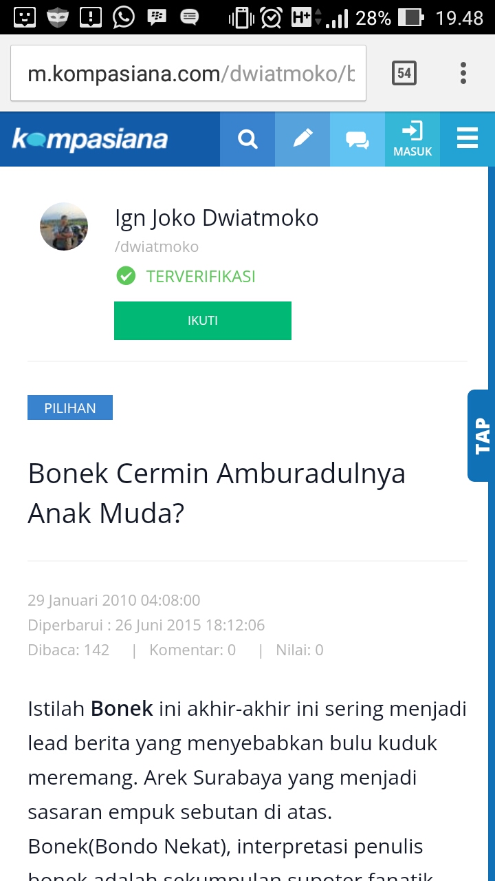 Sebuah pengalaman tak terlupakan (dokumentasi pribadi)