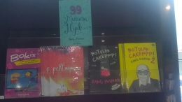 Sejumlah buku yang ditulis Kang Maman/dokpri