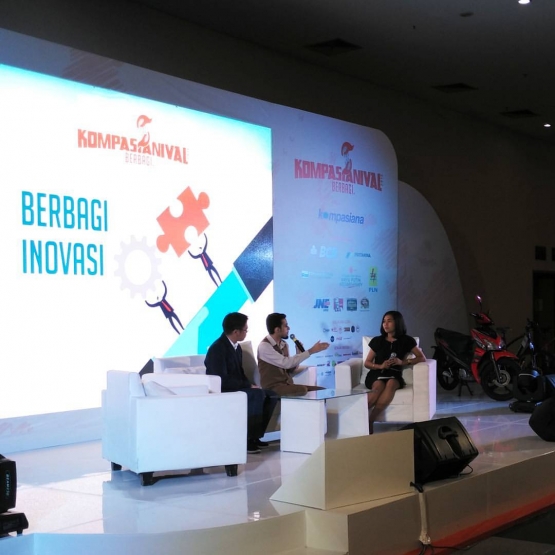 Sesi Berbagi Inovasi dalam Kompasianival 2016 (dokpri)