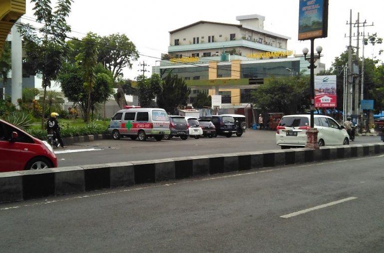 SBPU Pertamina yang berada di pusat kota Jalan Kawi Malang yang sudah di tutup karena berada di jalur hijau. Dok pribadi