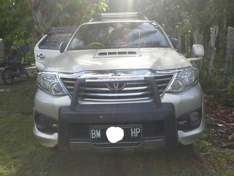 Mobil fortuner yang digunakan kawanan pelaku pencurian kambing (dok. Polres Rohil)