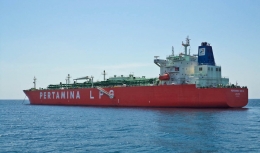 Pertamina Gas 2, VLGC terbesar di dunia yang dimiliki oleh Pertamina (dok. pri).
