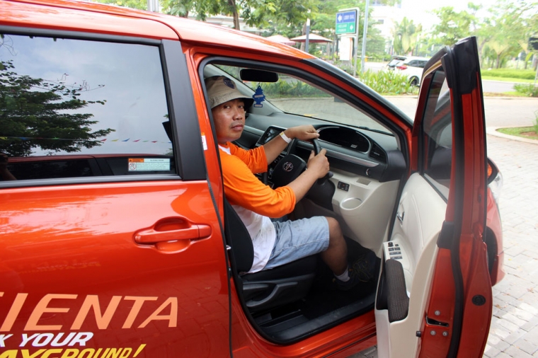 Jajal yuk Sienta (Foto GANENDRA)