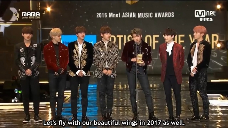 Bts Win Best Artist Of The Year Award At Mama 16 Kompasiana Com