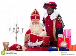 Sinterklas dan Zwarte Piet. (Foto: dreamstime.com)