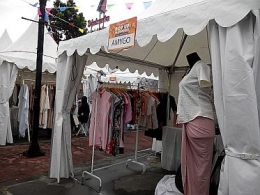 Amygo salah satu brand yang ikut di fashion bazaar bareng Sienta