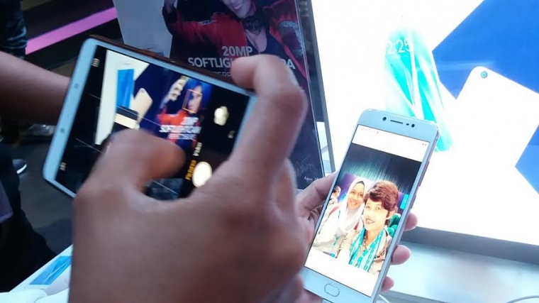 Nyoba selfie (dok.yayat)