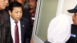 Makhamah Kehormatan Dewan (MKD) memeriksa Ketua DPR Setya Novanto dalam perkara pencatutan nama Presiden. Harian Kompas