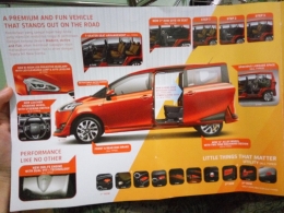 Keunggulan Toyota All New Sienta (foto: dokpri, sumber: brosur leaflet dari Toyota Sienta)