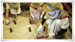 Arkeolog amatir di Kidzania Jakarta (Dok. tempo.co)